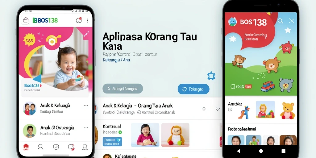 Antarmuka pengguna BOS138 yang intuitif dan ramah anak.