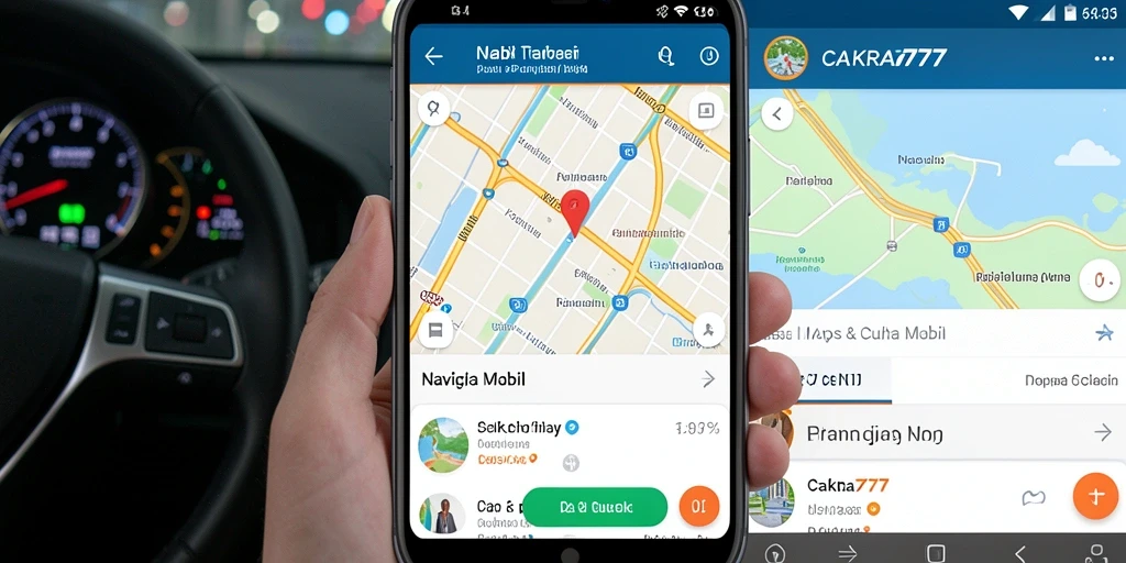 Antarmuka aplikasi CAKRA777 yang informatif dan mudah digunakan.
