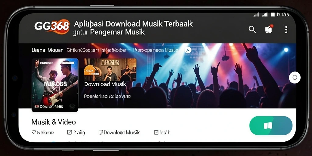 Tampilan antarmuka sederhana dan fungsional dari GG368.
