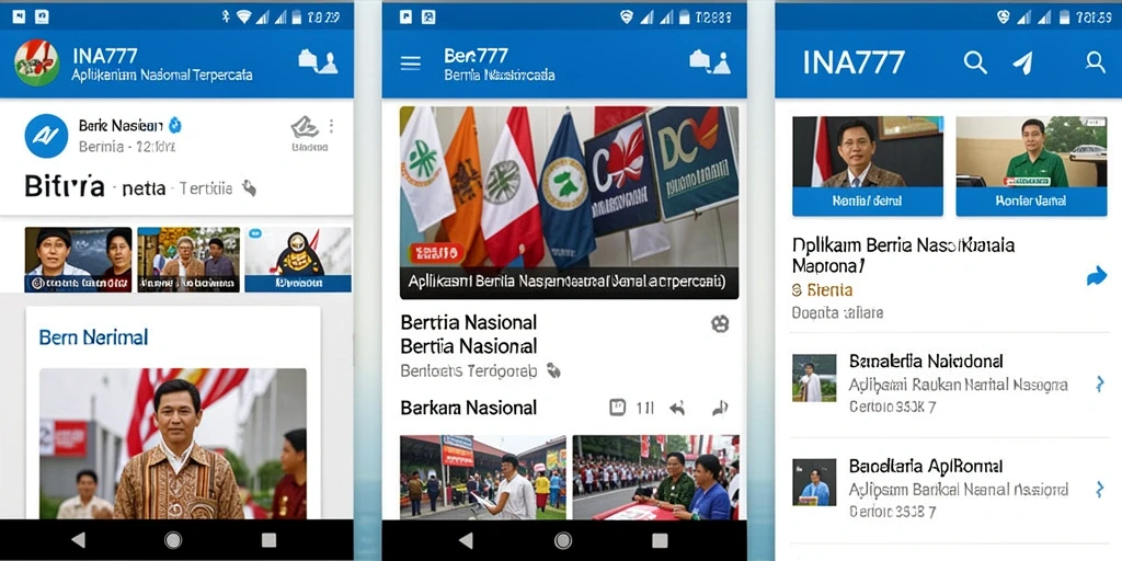 Tampilan antarmuka INA777 yang informatif dan mudah digunakan.