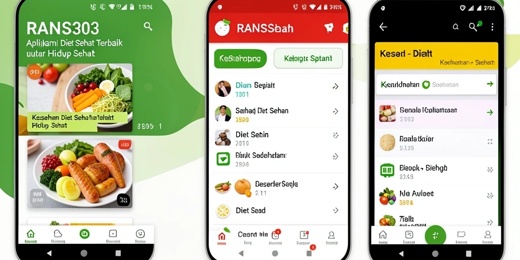 Tampilan antarmuka RANS303 yang sederhana dan informatif.